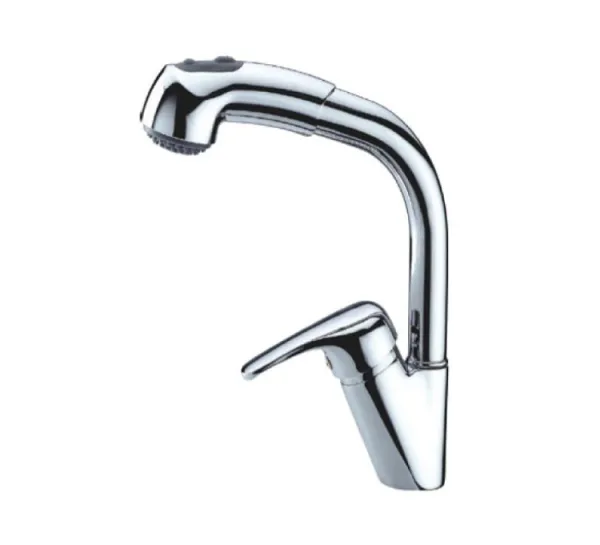 Vòi rửa bát đồng thau mạ Chrome K140