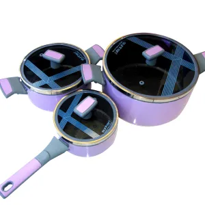 Bộ nồi 3 chiếc đun từ Sunhan SH-06ML Malaysia