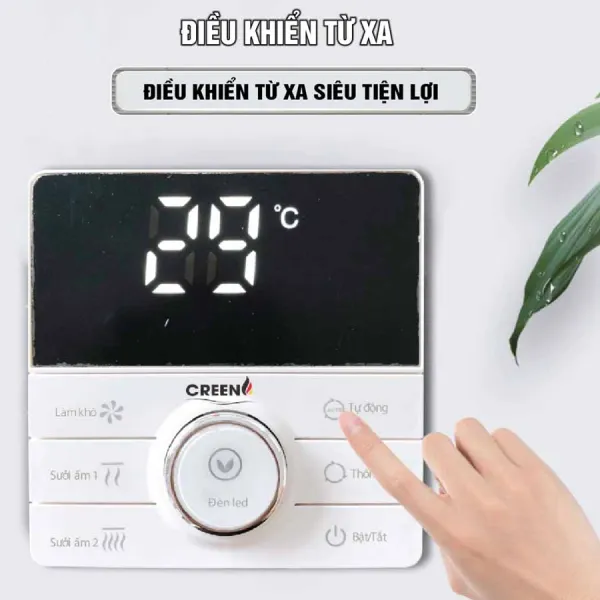 Quạt sưởi nhà tắm thông minh CREEN CR-SMH 636 Plus