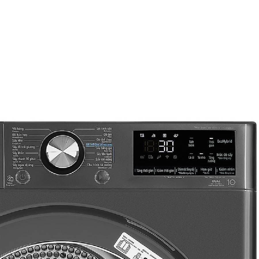 Máy sấy bơm nhiệt LG 10.5 KG DVHP50B