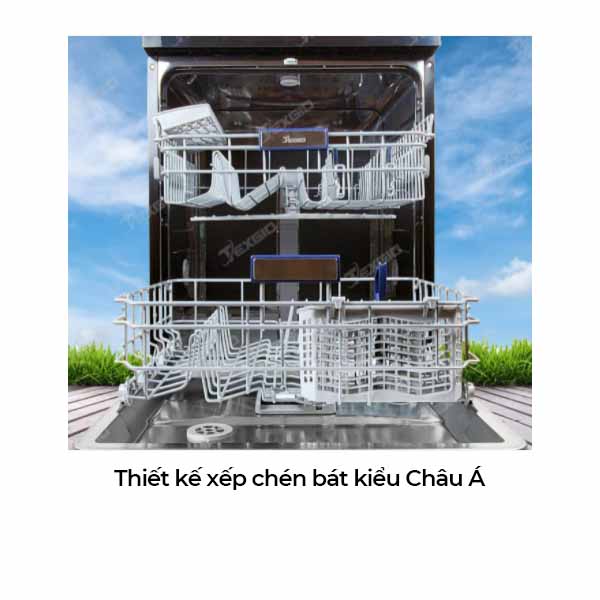Máy rửa bát Texgio 13 bộ TG21H775S
