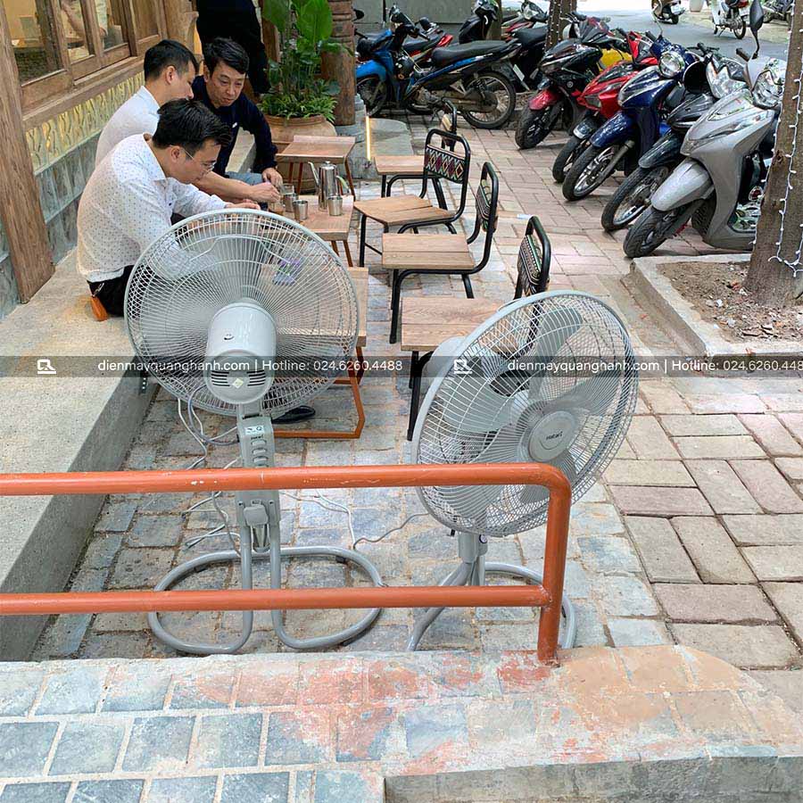 Ảnh thực tế Quạt sàn công nghiệp Thái Lan Hatari IS18M1