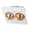 Đèn sưởi nhà tắm 2 bóng âm trần Kohn BK03GR