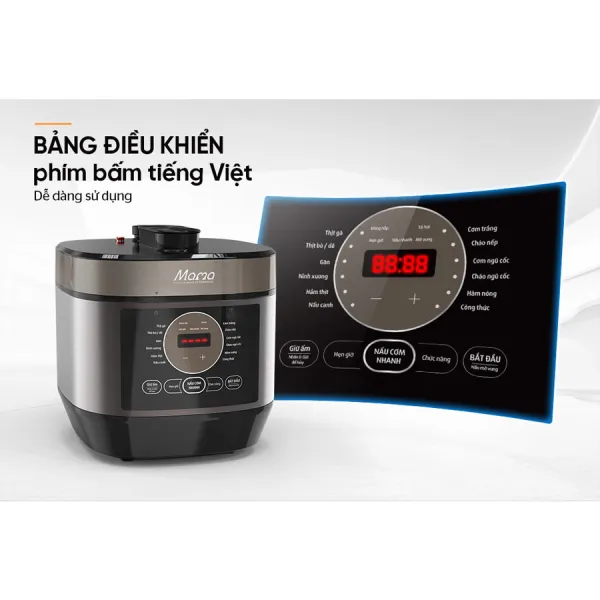 Nồi áp suất điện tử đa năng Sunhouse 5 lít MAMA SHD1580