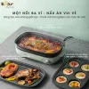 Nồi Lẩu Nướng Đa Năng 3 in 1 Bear SUBE004