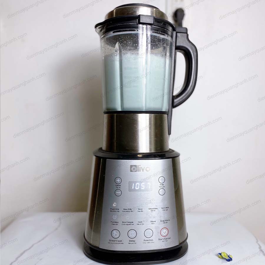 Một số hình ảnh về máy làm sữa hạt Olivo X20