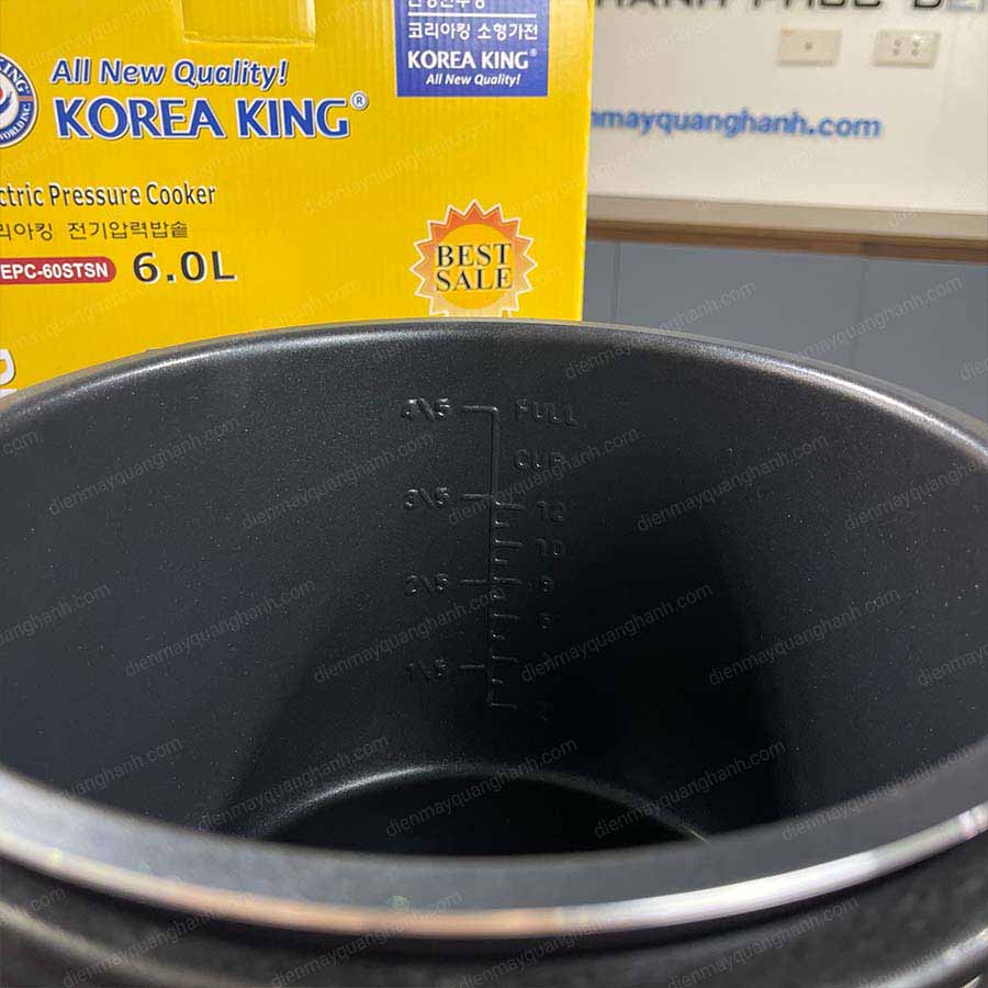 Ảnh thực tế Nồi áp suất Korea King PEPC-60STSN