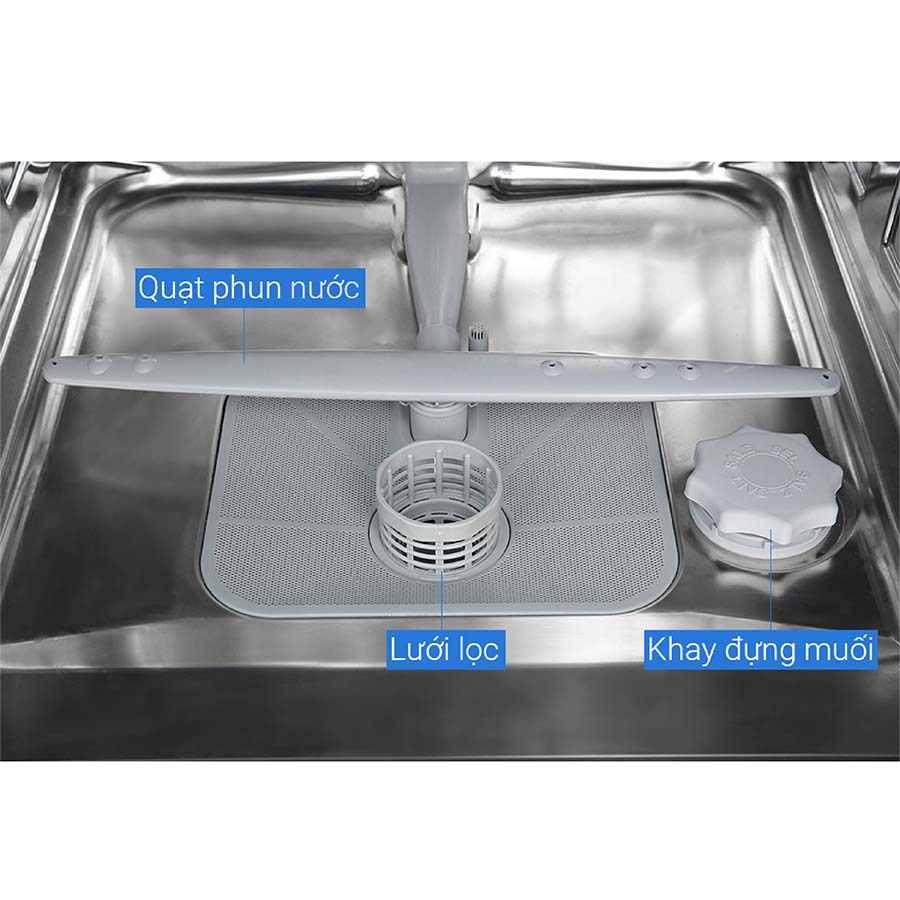 Máy rửa bát 13 bộ Candy CDPN 1L390PW