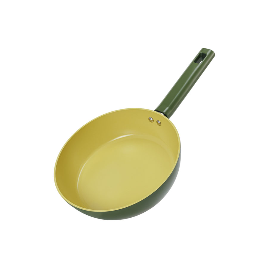 Chảo chống dính Ceramic Elmich Olive EL5968OV20 size 20cm - toàn cảnh sản phẩm