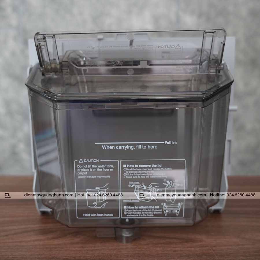Ảnh thực tế Máy lọc không khí tạo ẩm Daikin MCK70ZVM7-T
