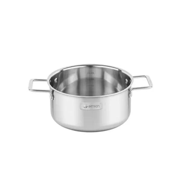 Bộ nồi Inox liền khối Elmich Trimax XR EL8074 size 16,20,22cm