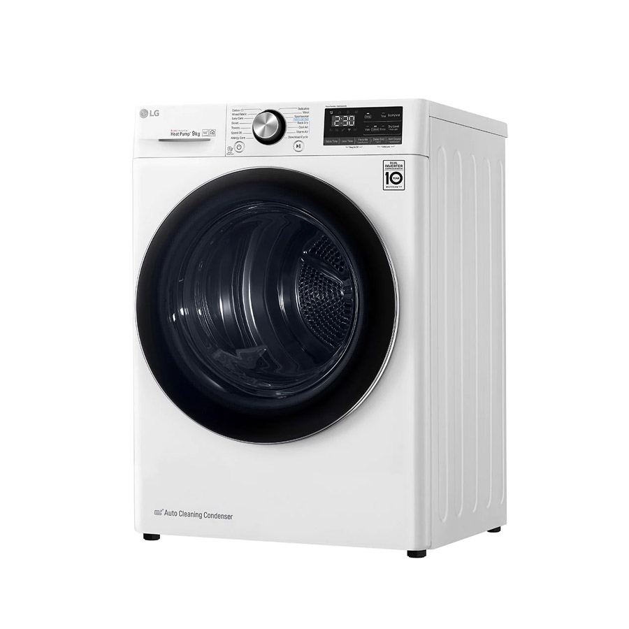 Máy sấy bơm nhiệt LG 9 Kg DVHP09W