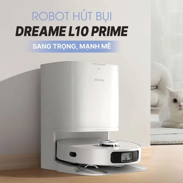 Robot hút bụi lau nhà Dreame L10 Prime