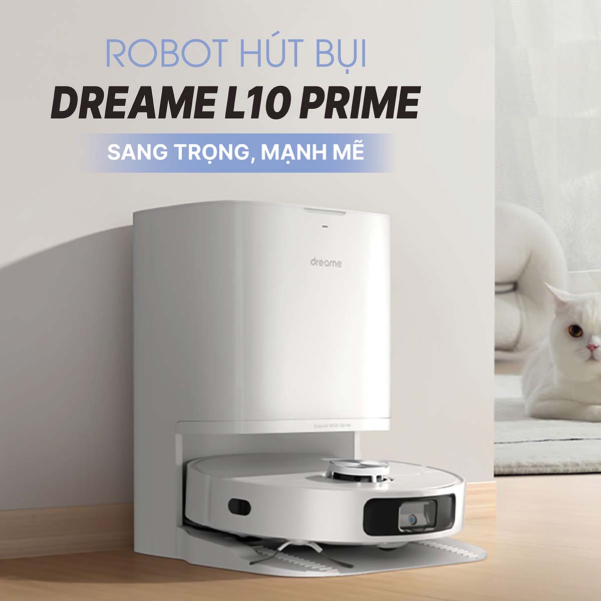 Robot hút bụi lau nhà Dreame L10 Prime