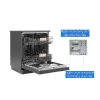 Máy rửa bát Junger DWJ-143