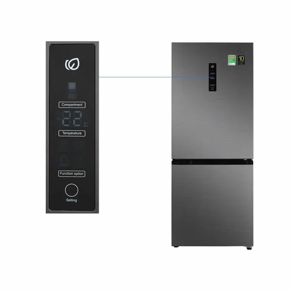 Tủ lạnh Aqua Inverter 260 lít AQR-B306MA(HB)