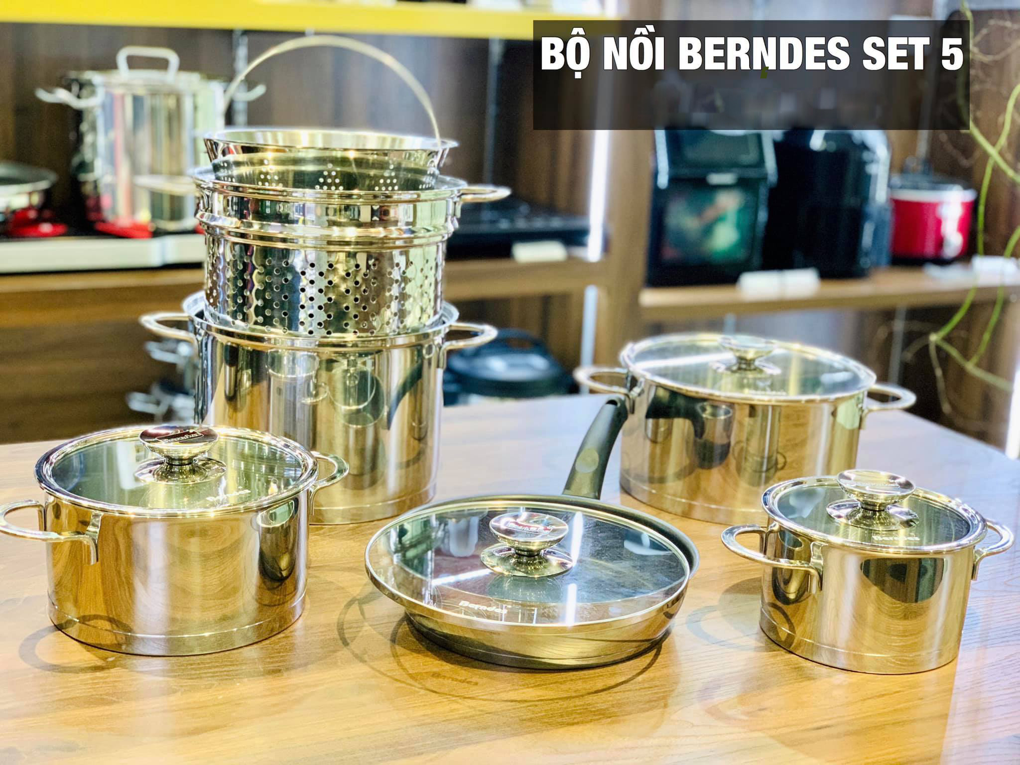 BỘ NỒI BERNDES - toàn cảnh sản phẩm