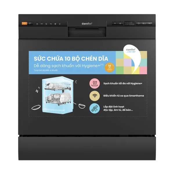 Máy rửa chén độc lập Comfee CDW-8F60RB