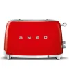Máy nướng bánh mỳ đỏ SMEG TSF01RDEU