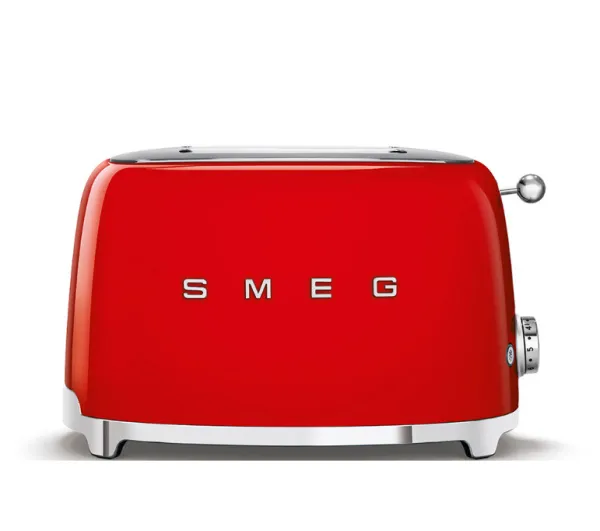 Máy nướng bánh mỳ đỏ SMEG TSF01RDEU