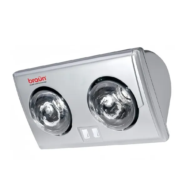 Đèn sưởi nhà tắm 2 bóng Kohn BU02