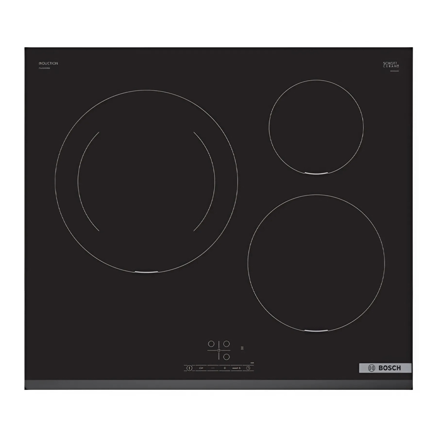 Bếp từ âm 3 vùng nấu Bosch PUJ611BB5E Series 4