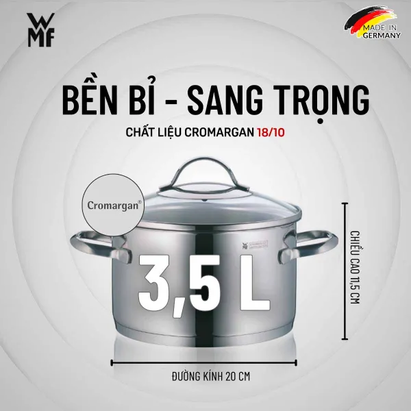 Nồi Từ WMF Provence Plus 20cm 0722206380
