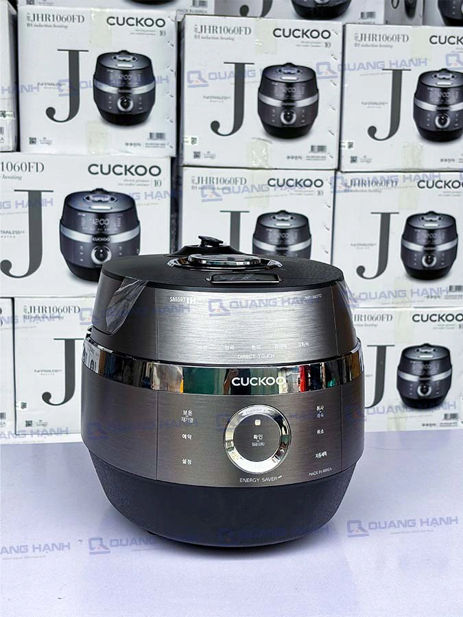Ảnh thực tế Nồi cơm điện cao tần áp suất Cuckoo CRP-JHR1060FD dung tích 1.8 Lít