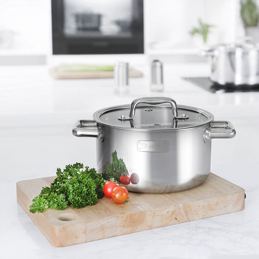 Nồi Inox liền khối Elmich Trimax Eco EL3997 size 28cm