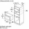 Lò vi sóng âm tủ Bosch BFL7221B1B Seiries 8