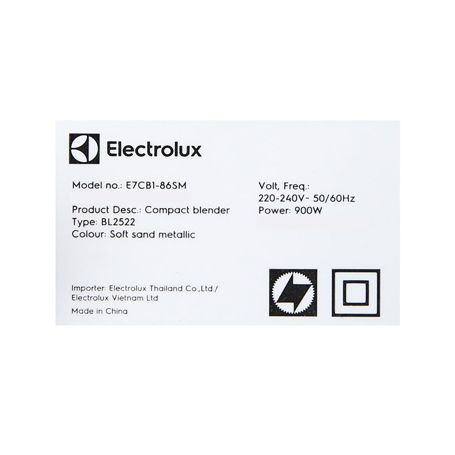 Máy xay sinh tố đa năng Electrolux E7CB1-86SM