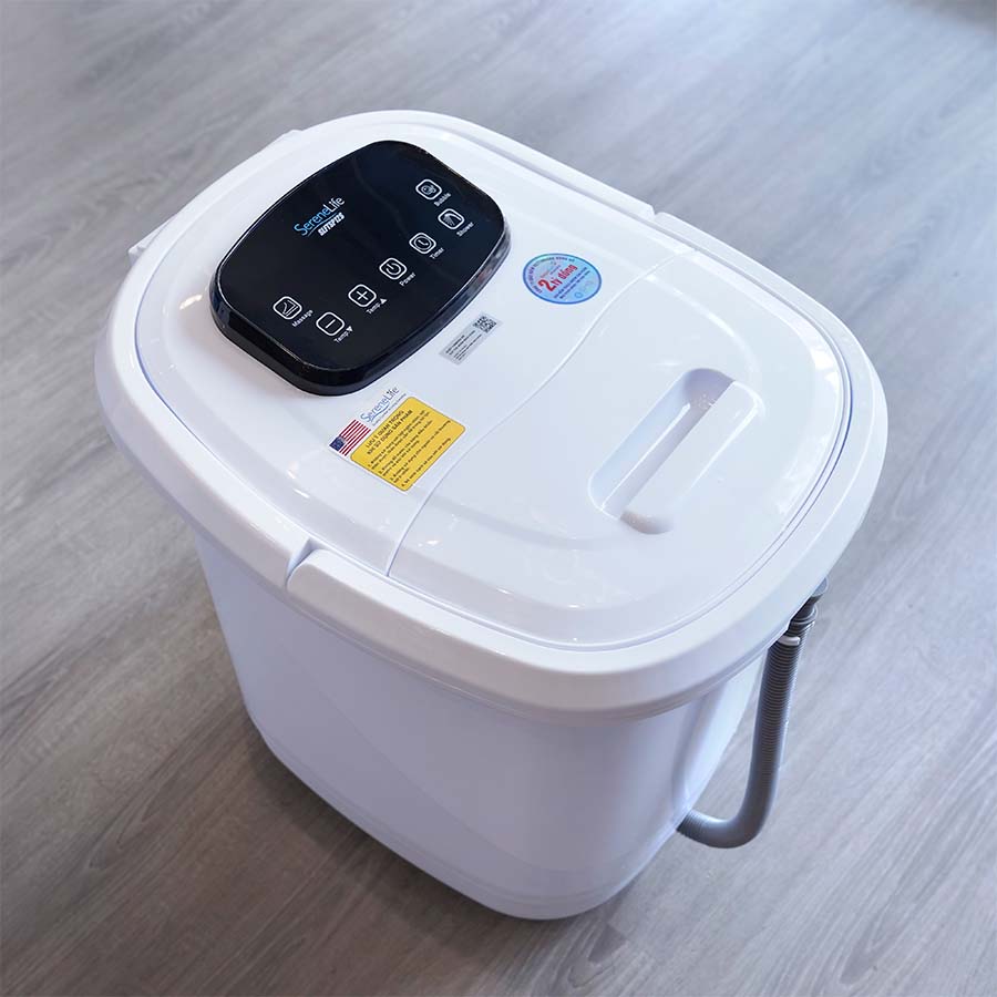Ảnh thực tế Bồn ngâm chân con lăn tự động Serenelife SLFTSP12S
