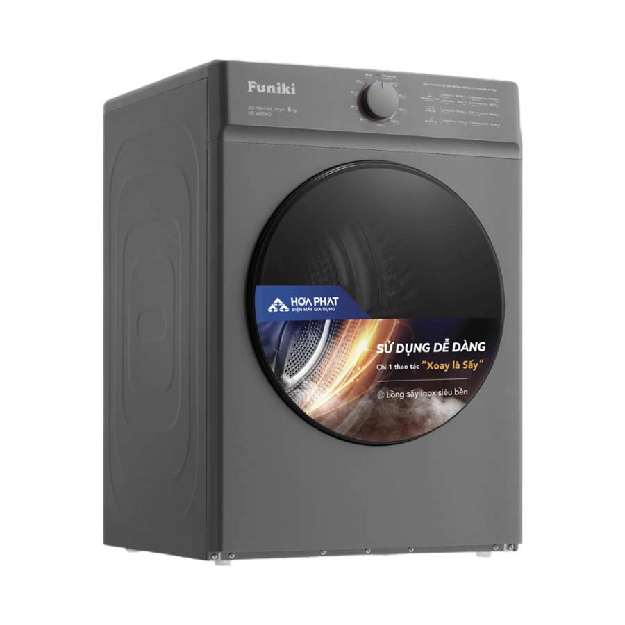 Máy sấy thông hơi Funiki HD V680AG 8kg
