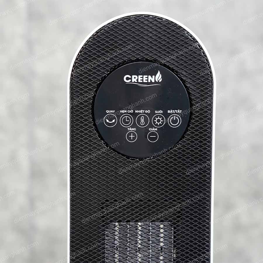 Ảnh thực tế Máy sưởi gốm cao cấp CREEN CR-H28DT