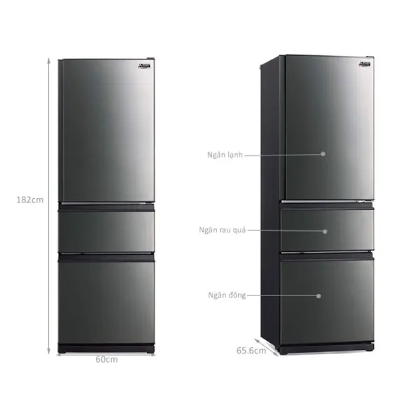 Tủ lạnh Mitsubishi Electric Inverter 365 lít MR-CX46ER-BST