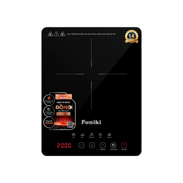 Bếp từ đơn Funiki HSD8255 2000W