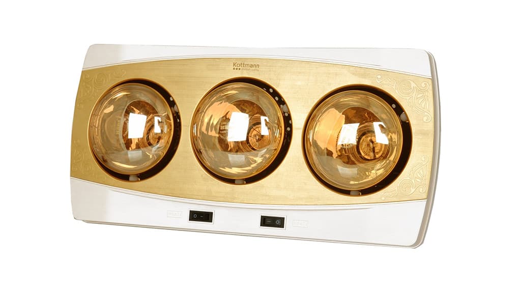 đèn sưởi nhà tắm kottmann 3 bóng k3bh