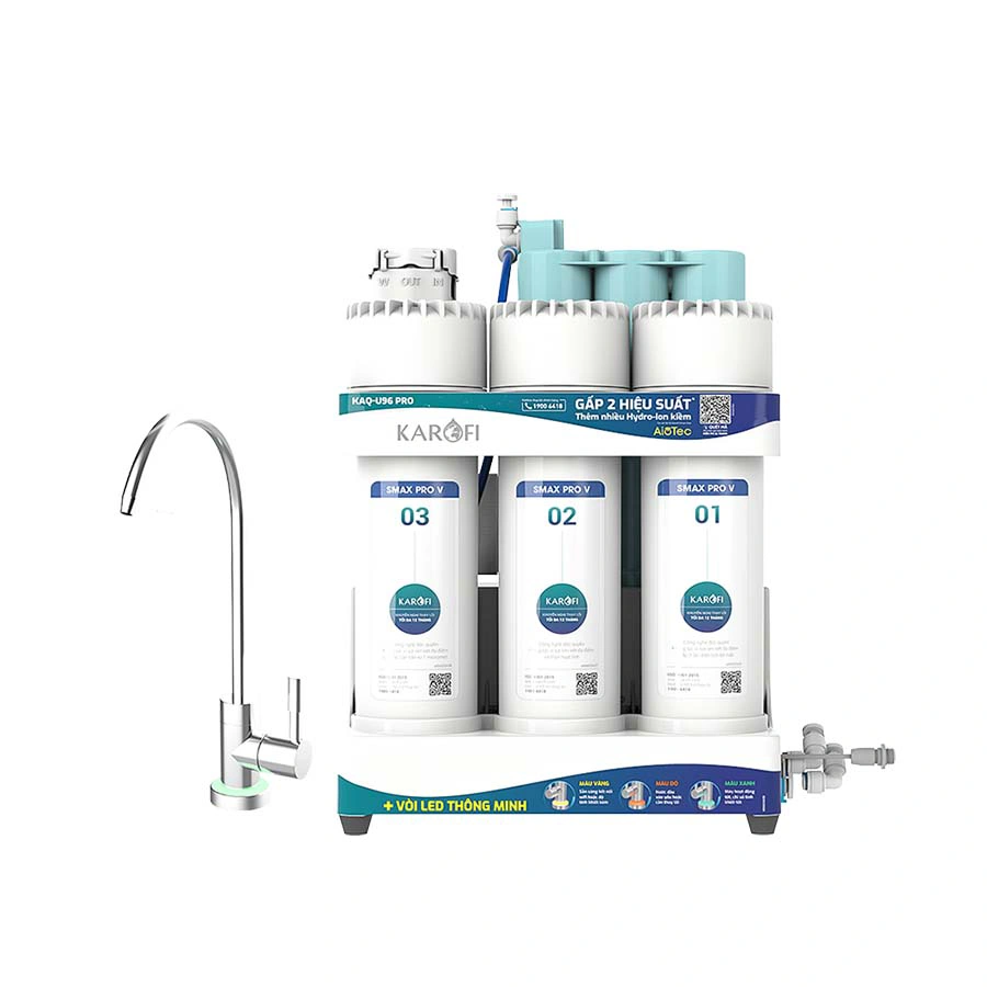 Máy lọc nước Karofi KAQ-U96 Pro - toàn cảnh sản phẩm
