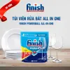 Túi Viên rửa bát Finish All In One 30 Viên
