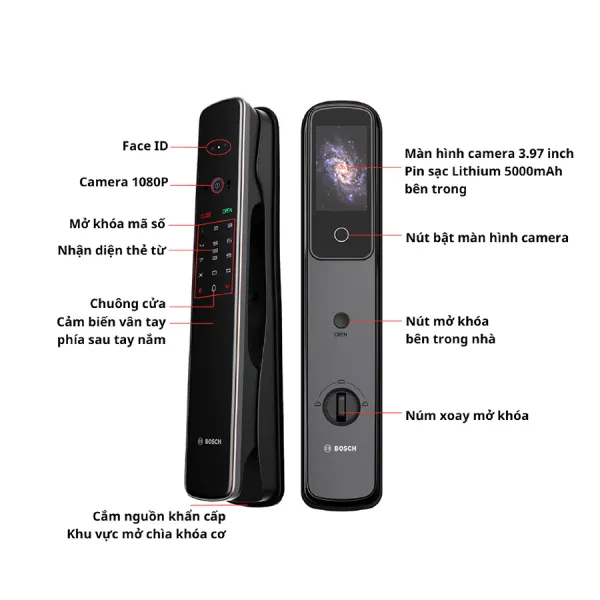Khóa điện tử Bosch EL800VF