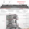 Máy rửa chén bán âm Bosch SMI8ZDS81T