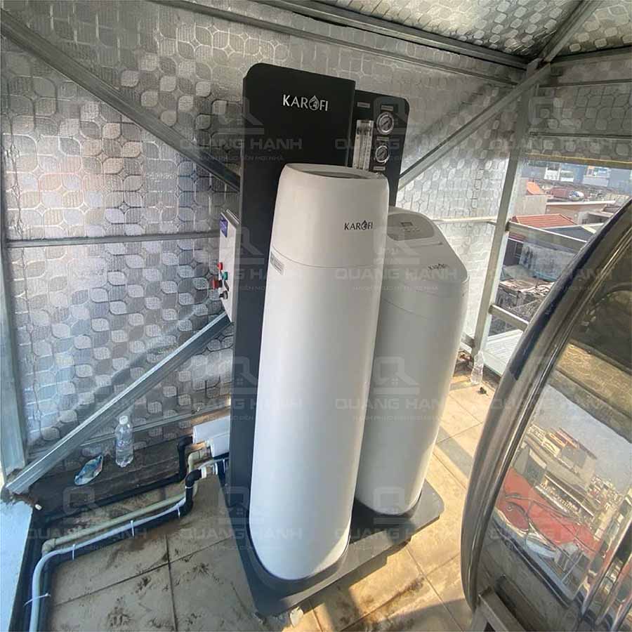 Ảnh thực tế Máy lọc tổng trung tâm cao cấp Karofi WHF-E666 Plus
