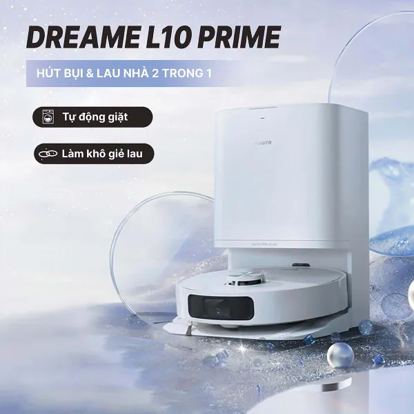 Robot hút bụi lau nhà Dreame L10 Prime