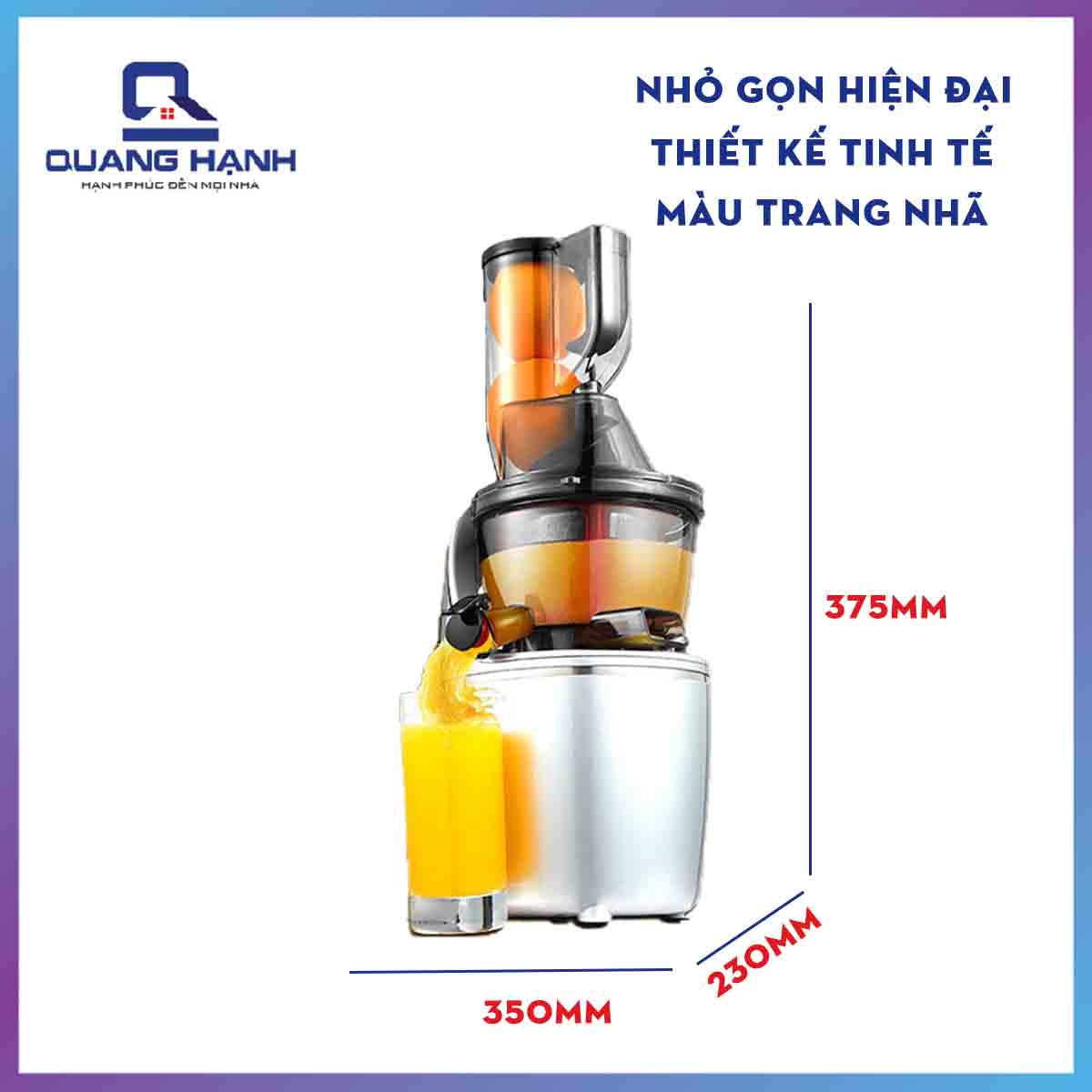 MÁY ÉP CHẬM KALITE KL-550 Chính hãng