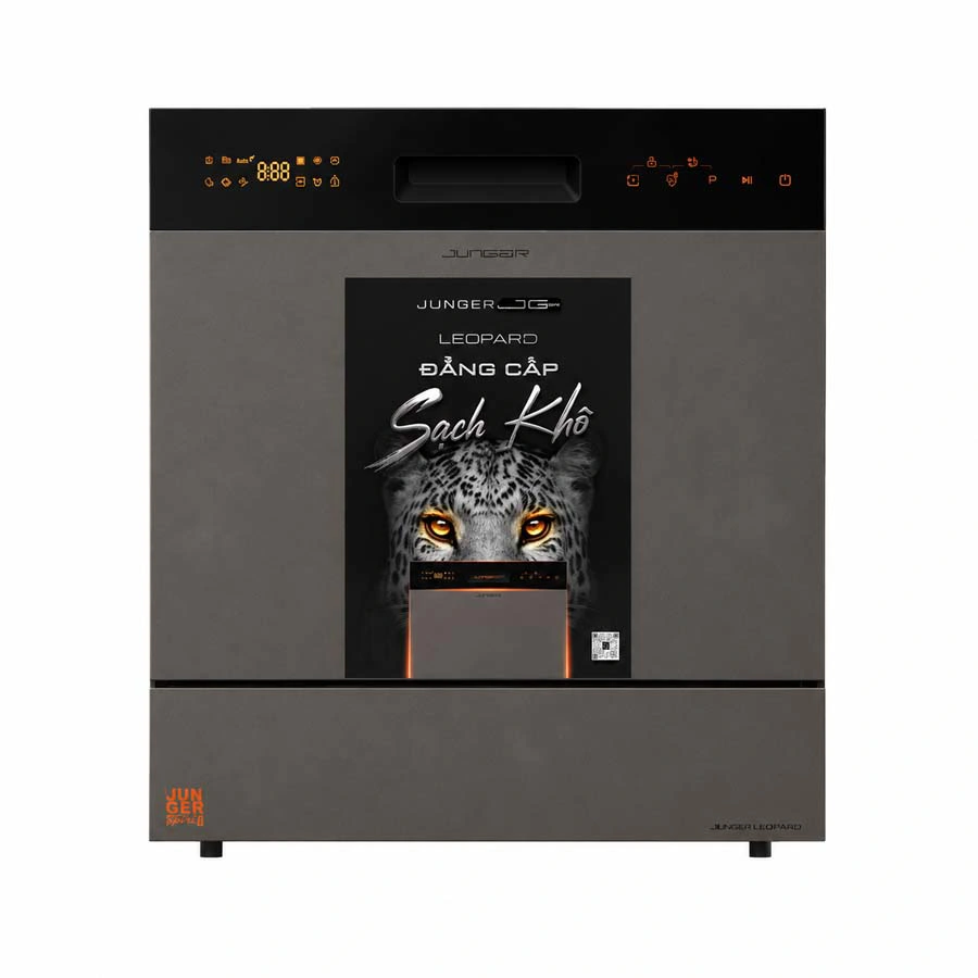 Máy rửa chén 13 bộ Junger JG Leopard DWJ-133-MS