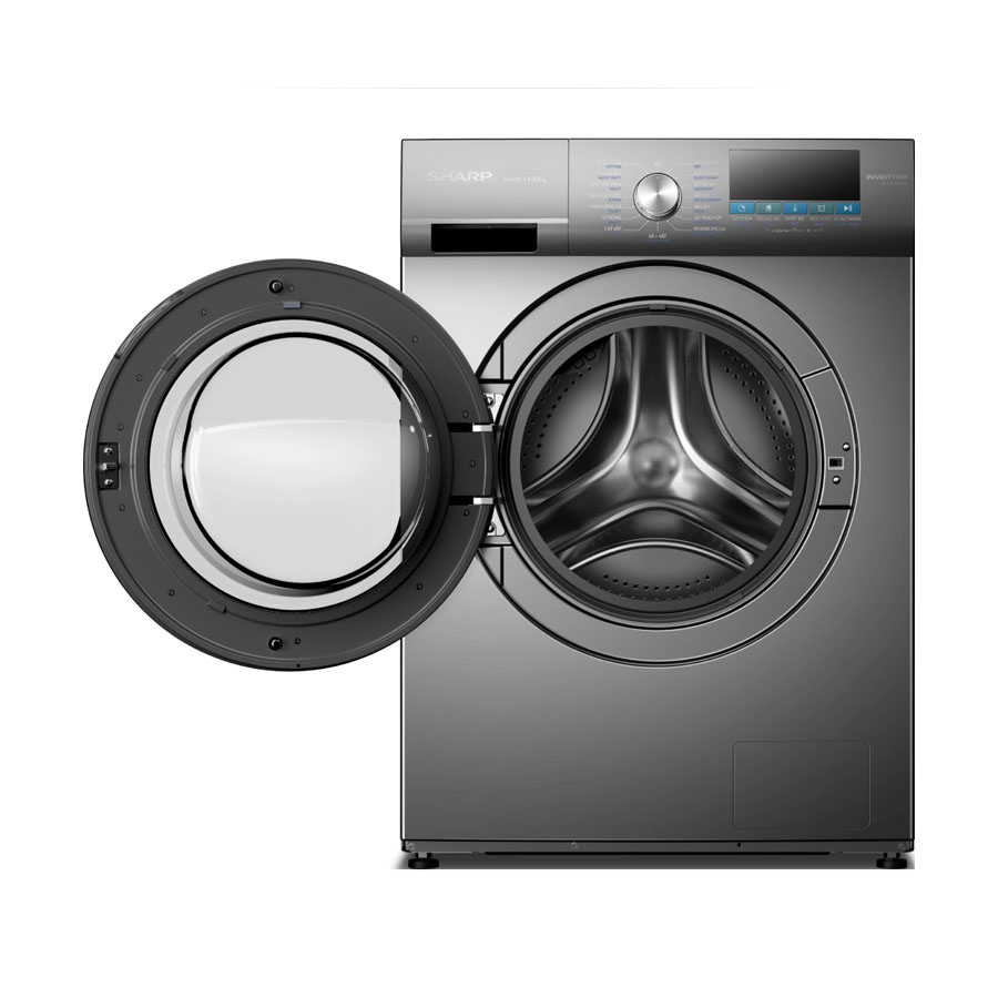 Máy giặt Sharp 9kg ES-FM90CB-DG lồng ngang