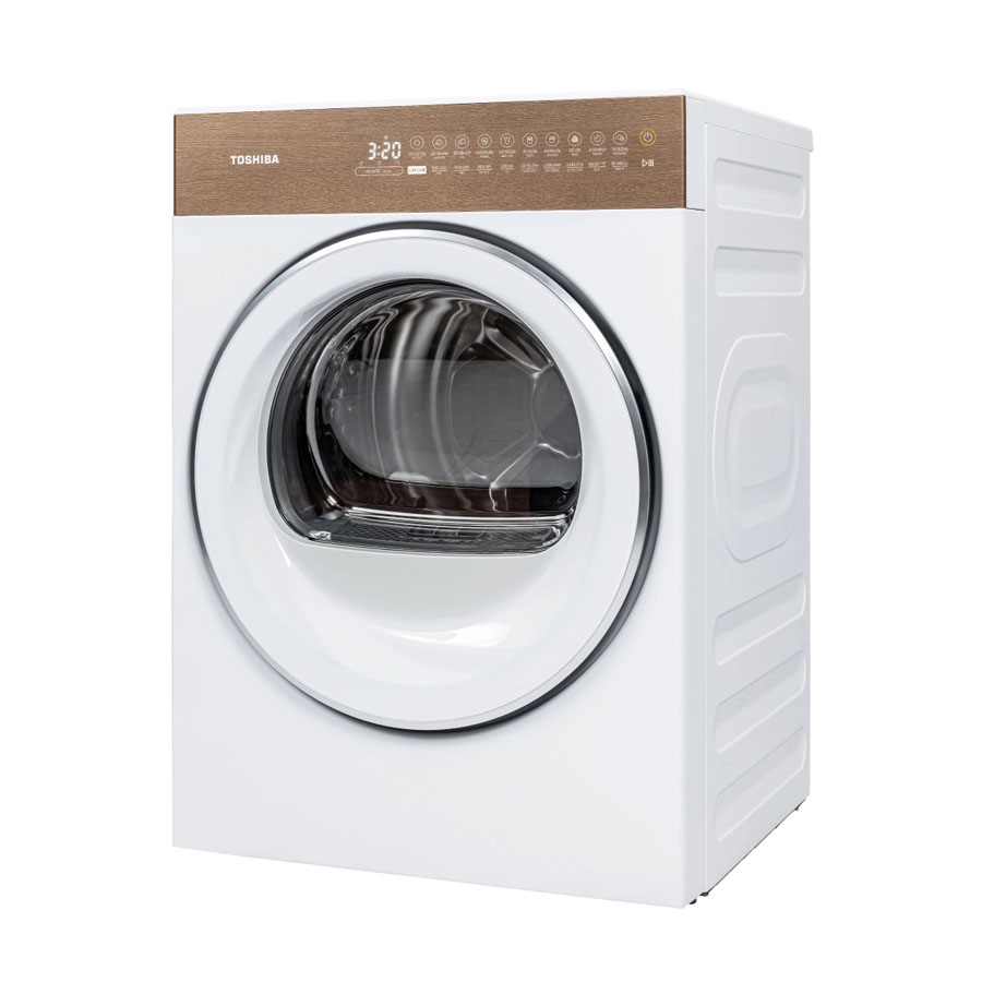 Máy sấy bơm nhiệt Toshiba 8 Kg TD-T37BS90HWV(WT)