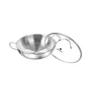 Chảo xào Inox cao cấp 3 lớp đáy liền Elmich Trimax EL3798 size 30cm