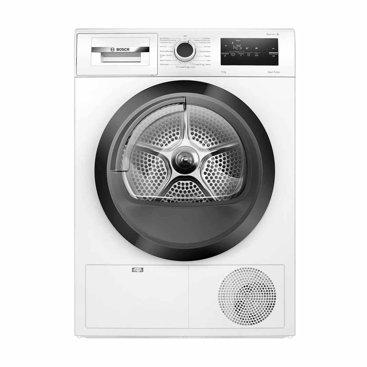 Máy sấy bơm nhiệt Bosch WTH85008SG 8kg Series 4