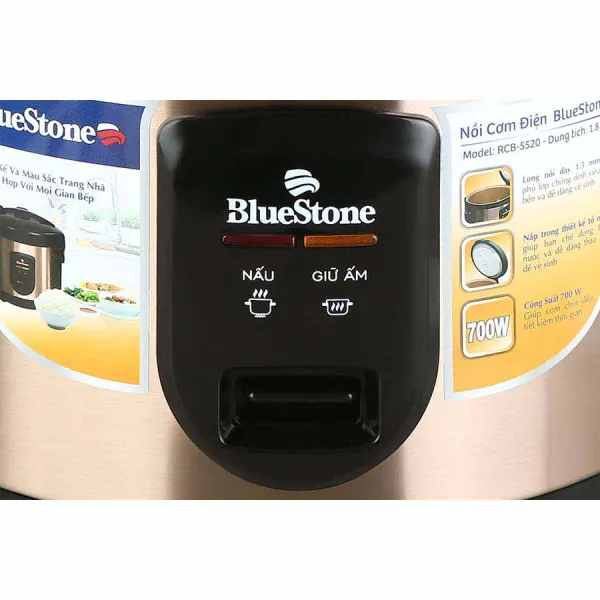 Nồi cơm điện Bluestone 1.8 lít RCB-5520